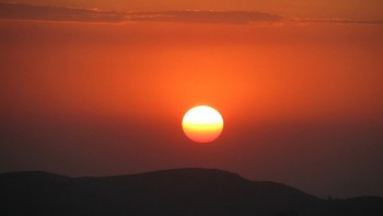 Atardecer en Etiopia