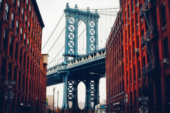 El puente de Manhattan en Nueva York