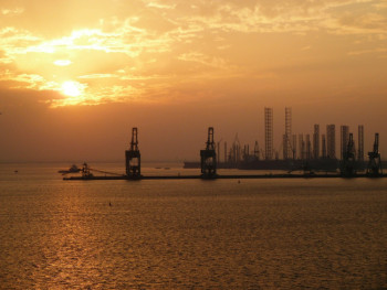 Instalaciones petroleras en el mar