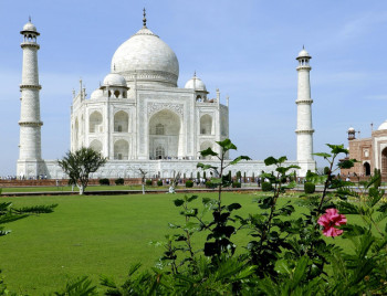 Taj Mahal in Agra in Uttar Pradesh India