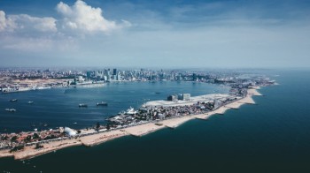 vistas del mar en angola