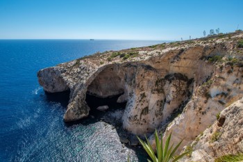 La Gruta Azul en Malta