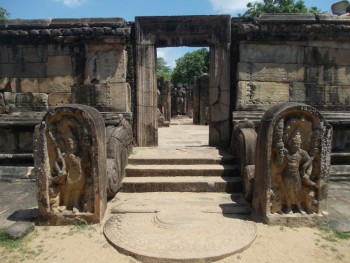 Polonnaruwa forma parte del triángulo cultural en Sri Lanka