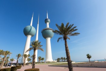Las Torres de Kuwait en la capital, Kuwait