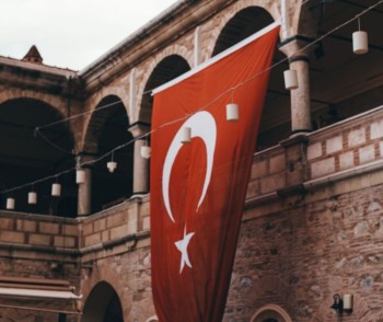 The turkish flag
