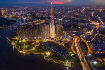 La ciudad de Ho Chi Minh en Vietnam