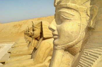 Großer Tempel von Abu Simbel in eine Urlaub in Ägypten