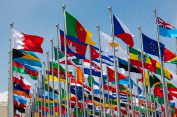 Flags of different countries