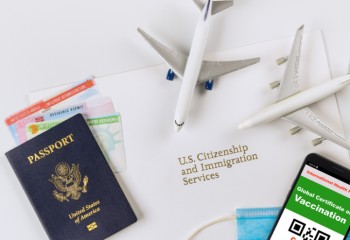 Reisepass, Flugzeuge und Impfungen USA Einreise Impfung