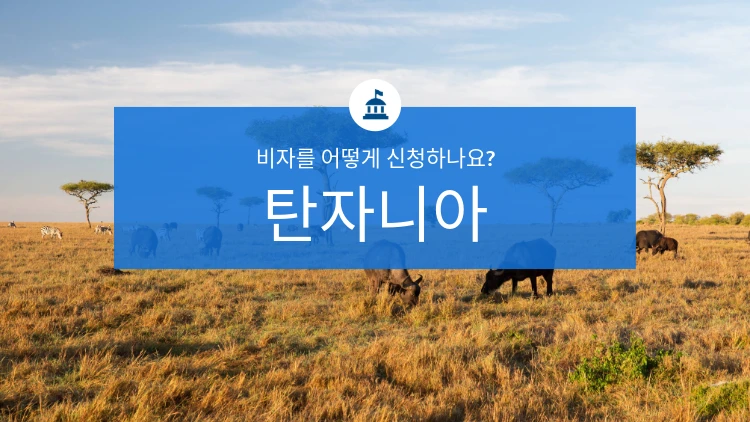 탄자니아 비자 신청 방법