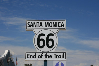 La fine della strada sulla Route 66